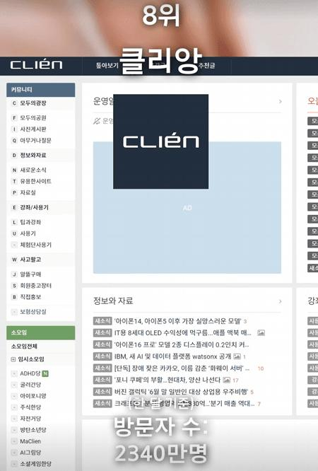 8위 클리앙(CLIen)