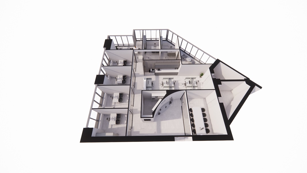사무실3d레이아웃