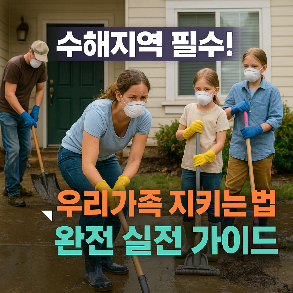 장마 끝났다고 안심? 지금부터 시작되는 감염병 대응법 (출처 : 질병관리청)