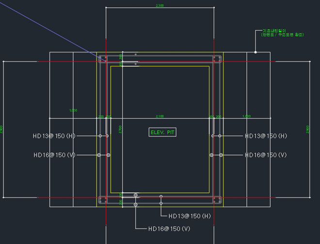 승강기-피트-도면