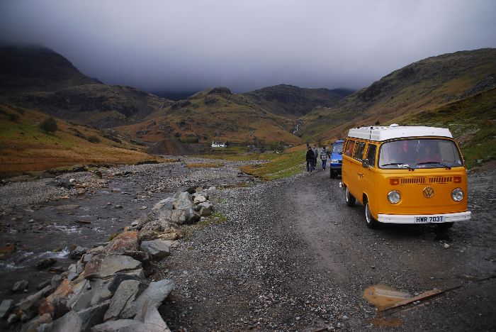 요크로 떠나는 길에 들렀던 영국의 산맥