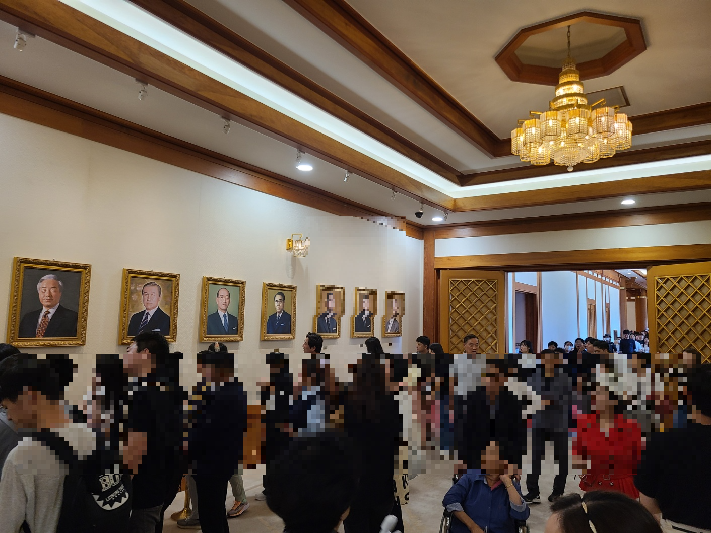 청와대 관람 하기