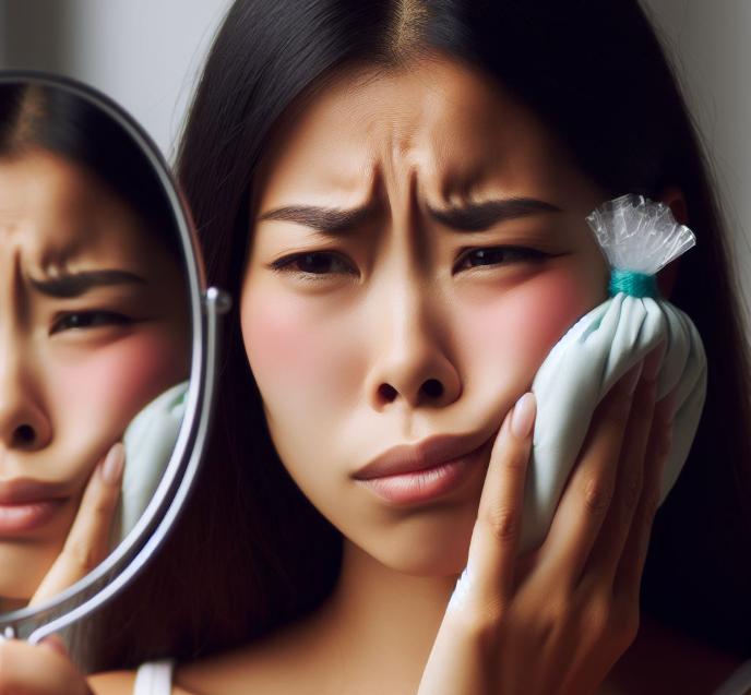 얼굴붓는증상원인_붓기 이미지