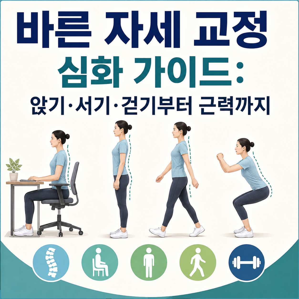 바른 자세 교정