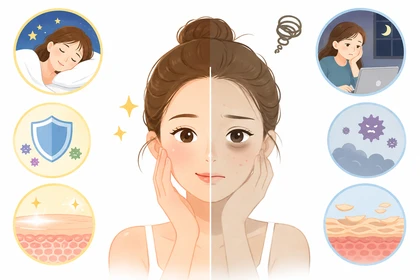 수면 부족에 따른 피부 컨디션 변화13