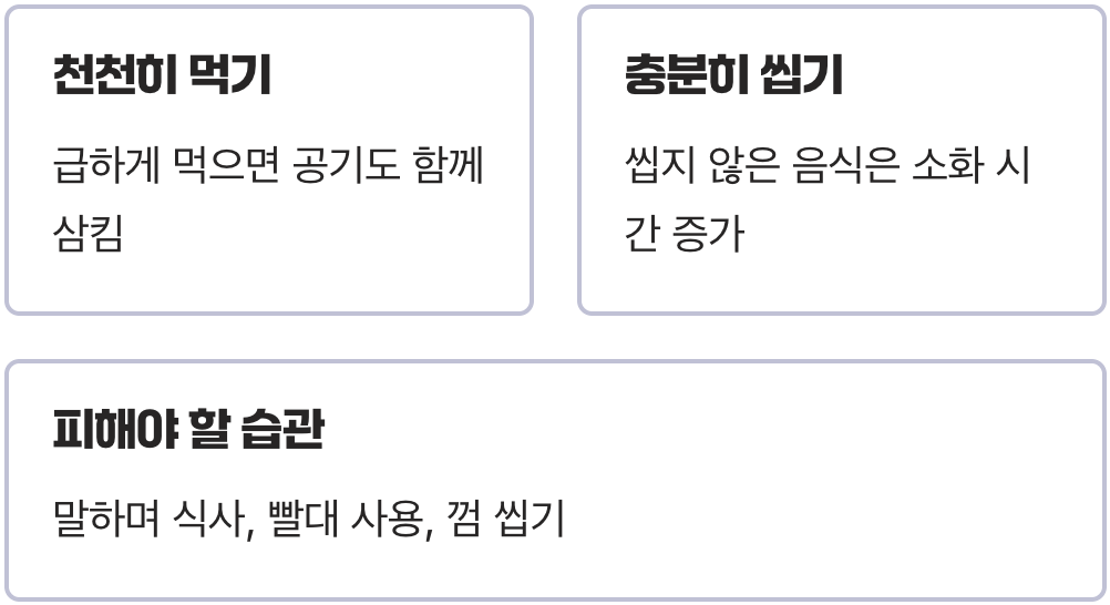 음식만큼 중요한 먹는 습관