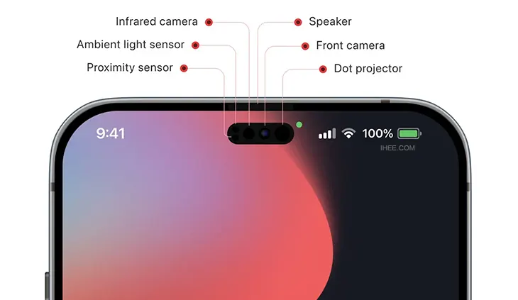 아이폰 14 전면 카메라 자동 초점 F19