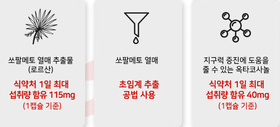 쏘팔메토의 효능