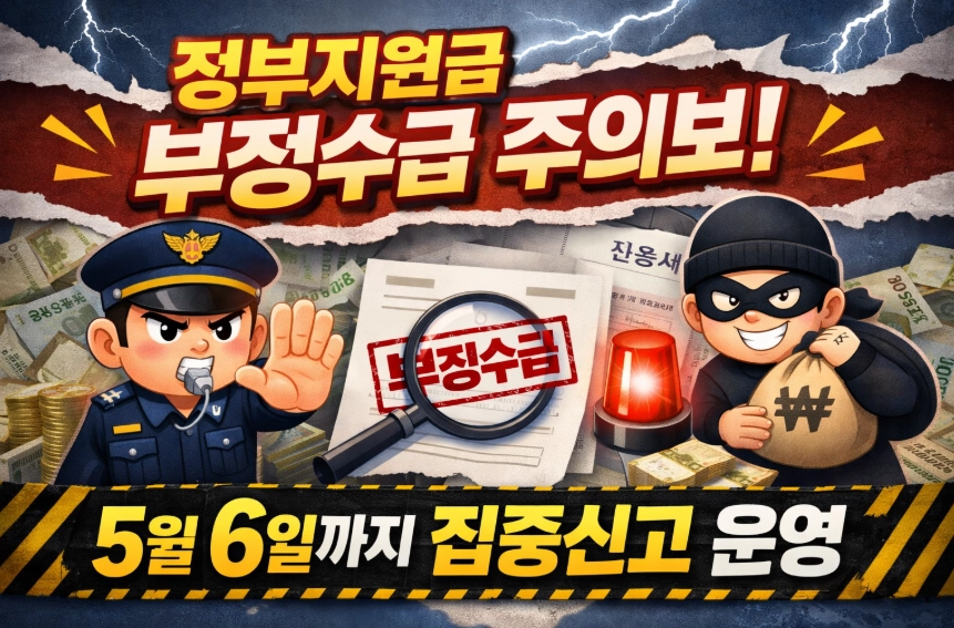 유가보조금 부정수급 106% 급증? 2026 집중신고 기간 및 자진신고 혜택 정리