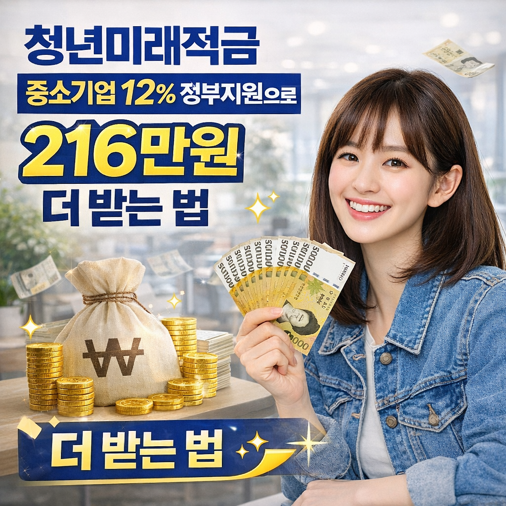 청년미래적금 중소기업 12% 정부지원으로 216만원 더 받는 법