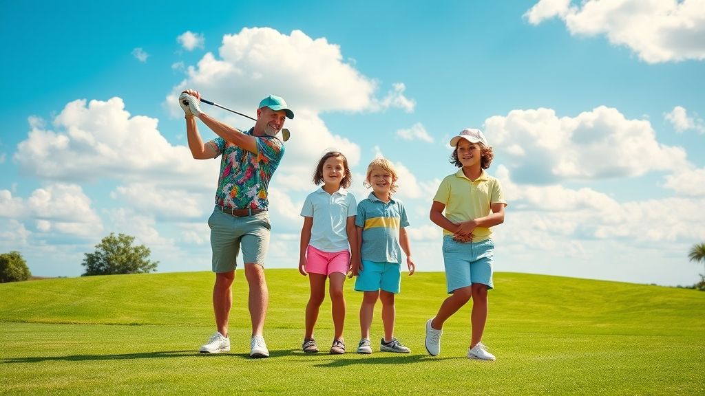 가족 골프여행