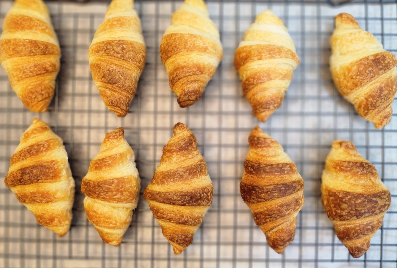 생지를 이용한 크루아상 간식 (전체 10개)