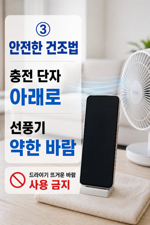 안전하게 말리는 방법