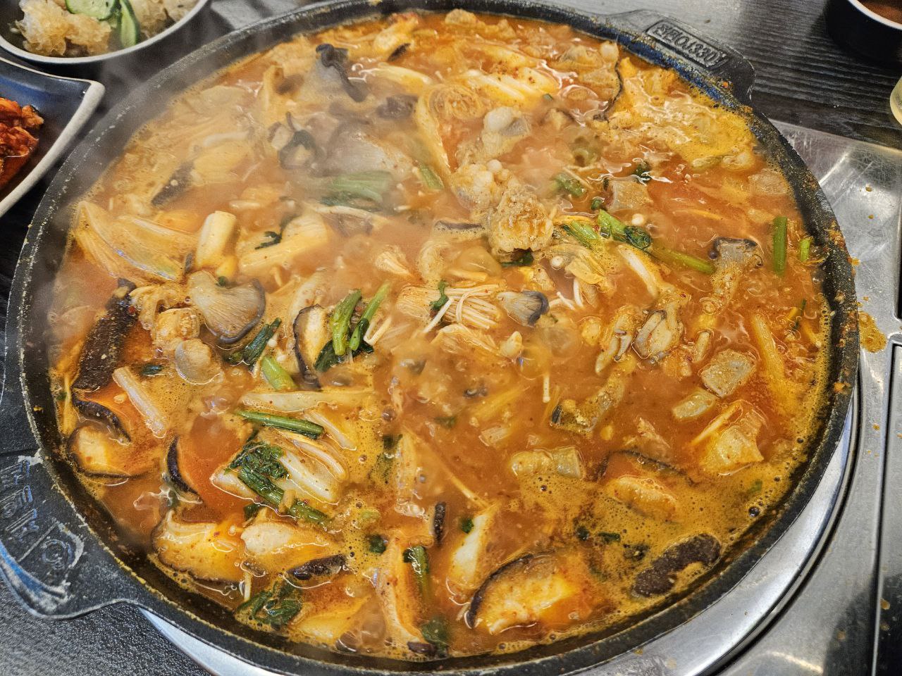 청담 압구정 맛집 곱창전골 청담해정