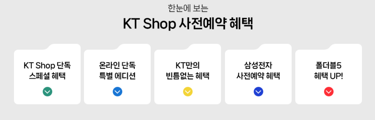 kt shop 사전예약 혜택