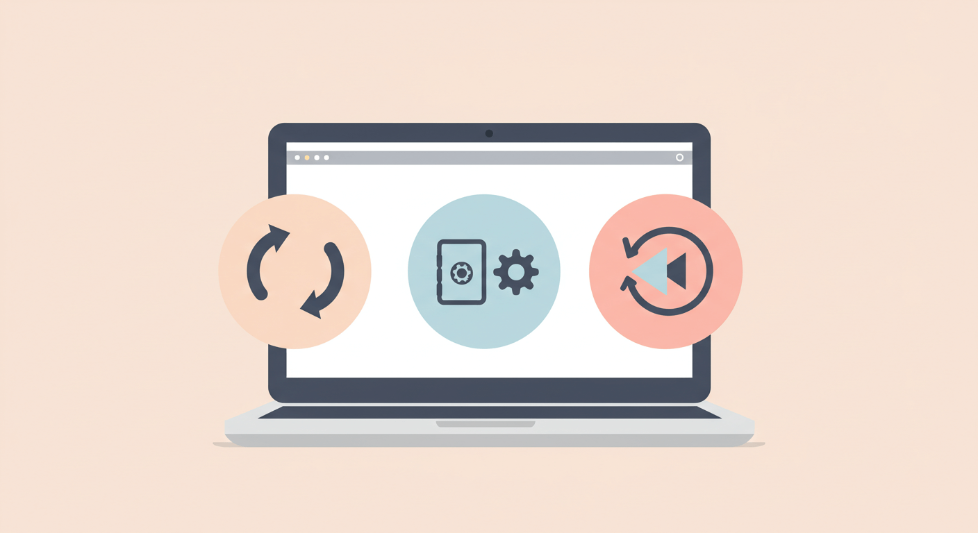 롤백 기능: 실패한 업데이트를 안전하게 되돌리기