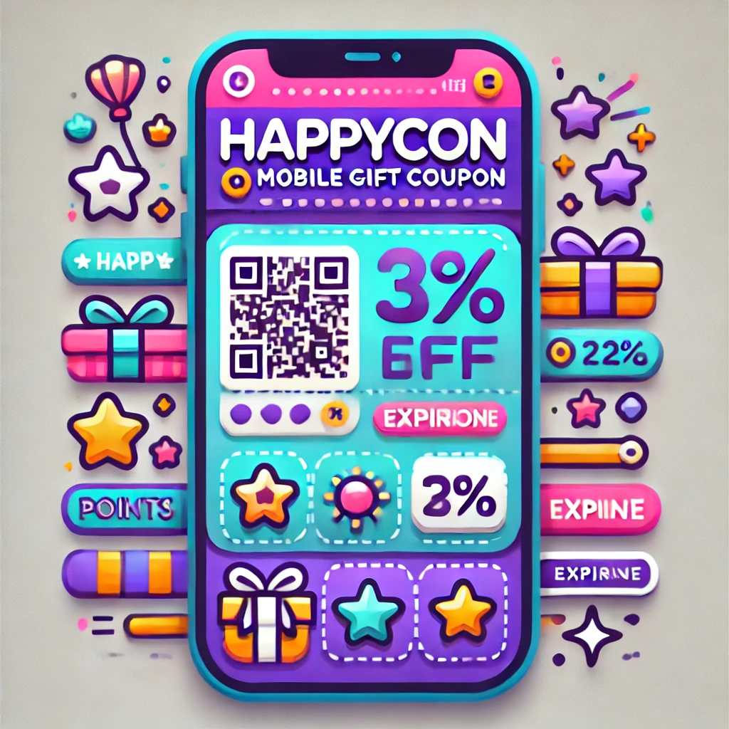 해피콘 모바일쿠폰 사용처