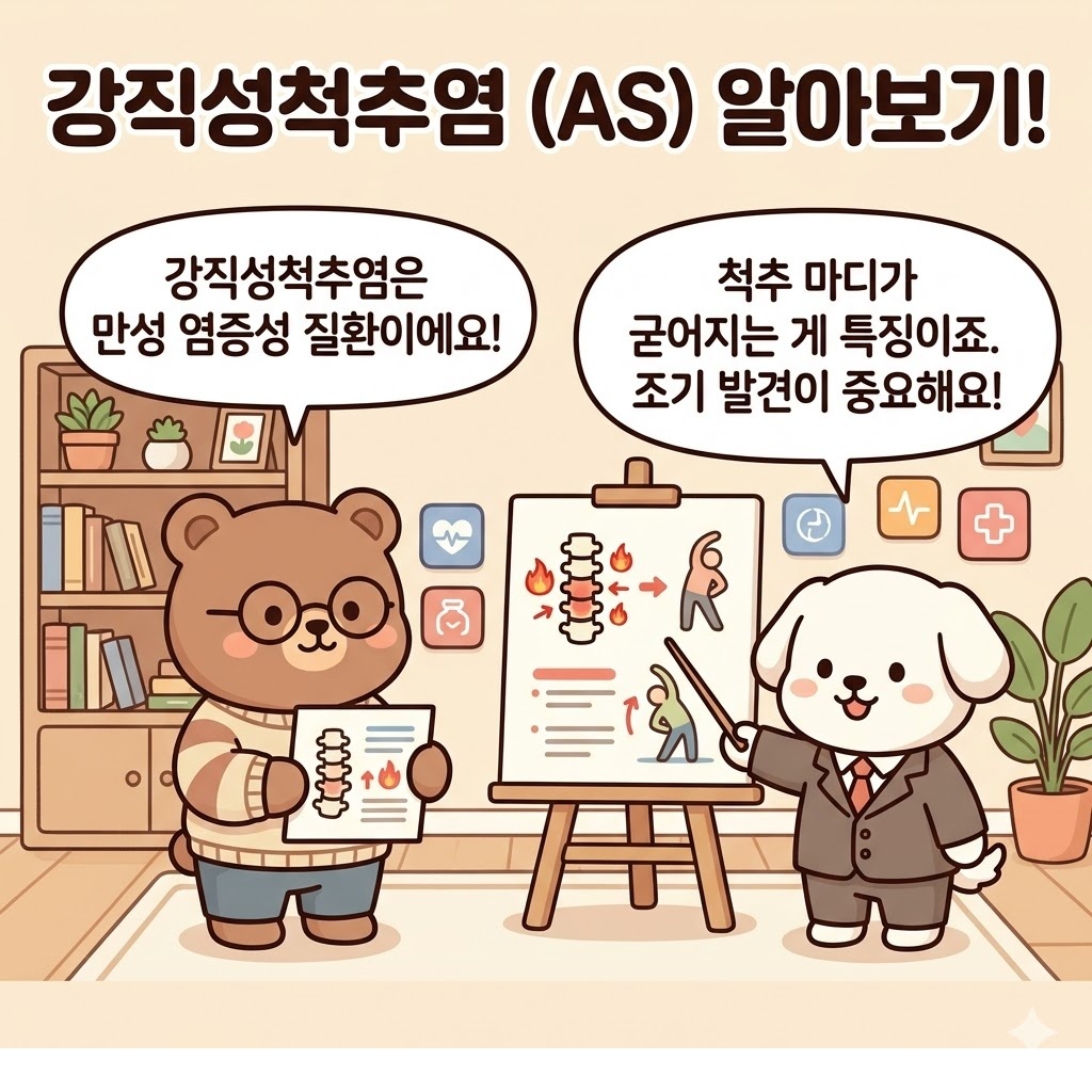 강직성척추염 초기에 놓치기 쉬운 허리 통증 신호와 관리 기준