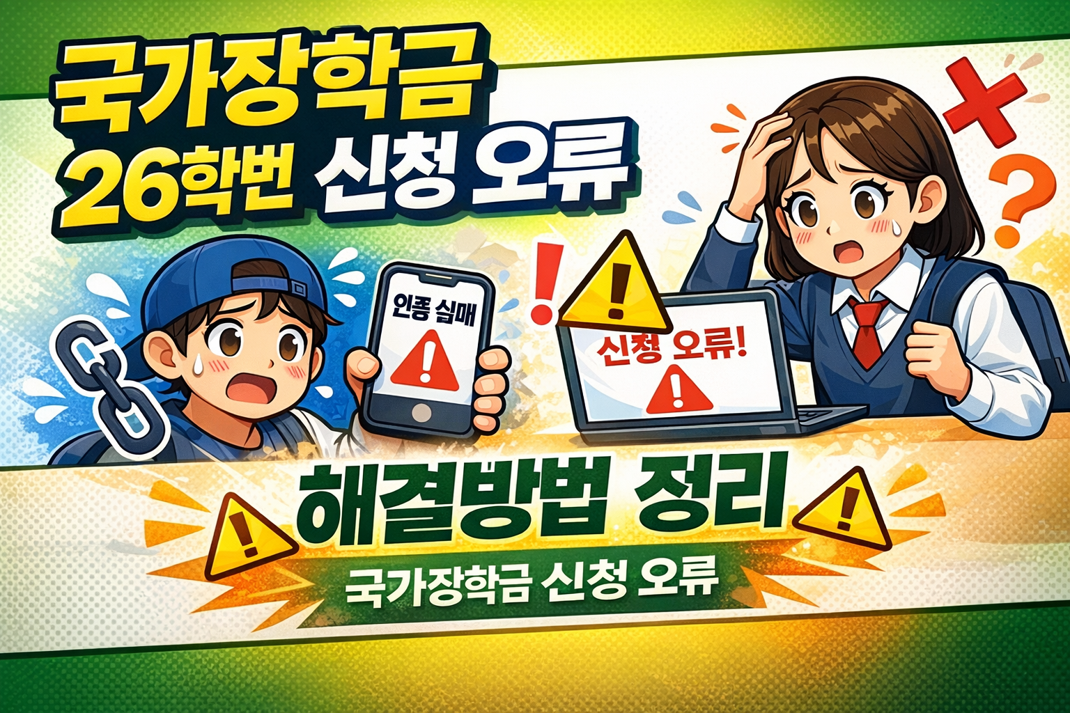 26학번 통합신청국가장학금 토스 인증 안될때 오류 해결방법