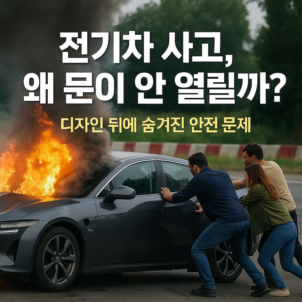 전기차 사고, 왜 문이 안 열릴까?