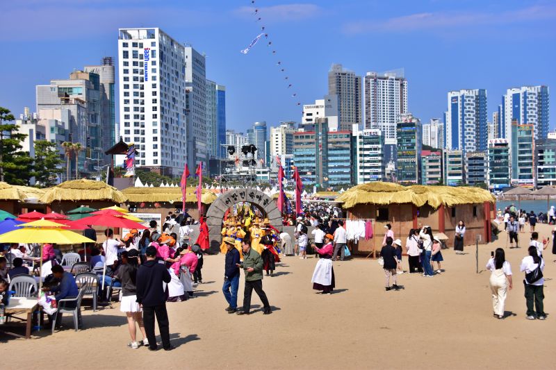 광안리 어방축제 풍경