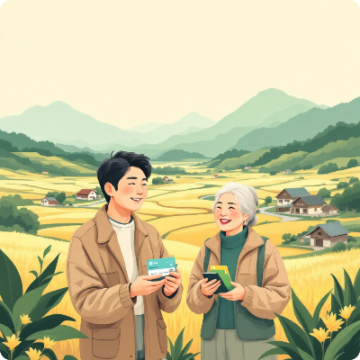 순창군 농어촌 기본소득 이미지