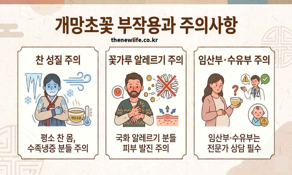 개망초꽃 효능 부작용 주의사항