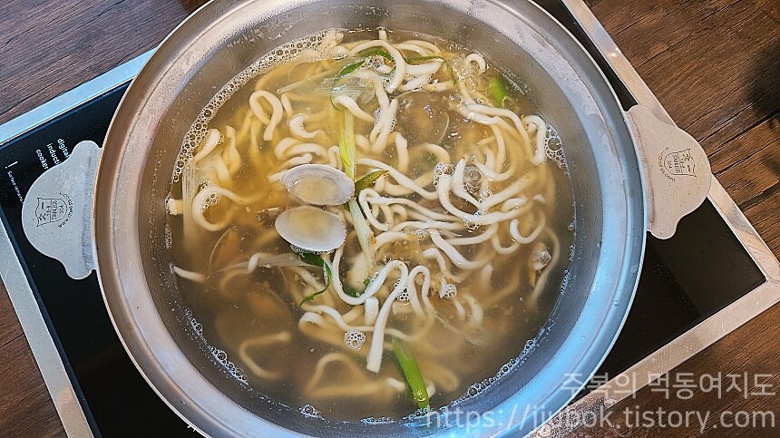 영월-옹심이칼국수-해물칼국수