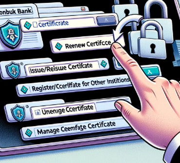 전북은행-공인인증센터