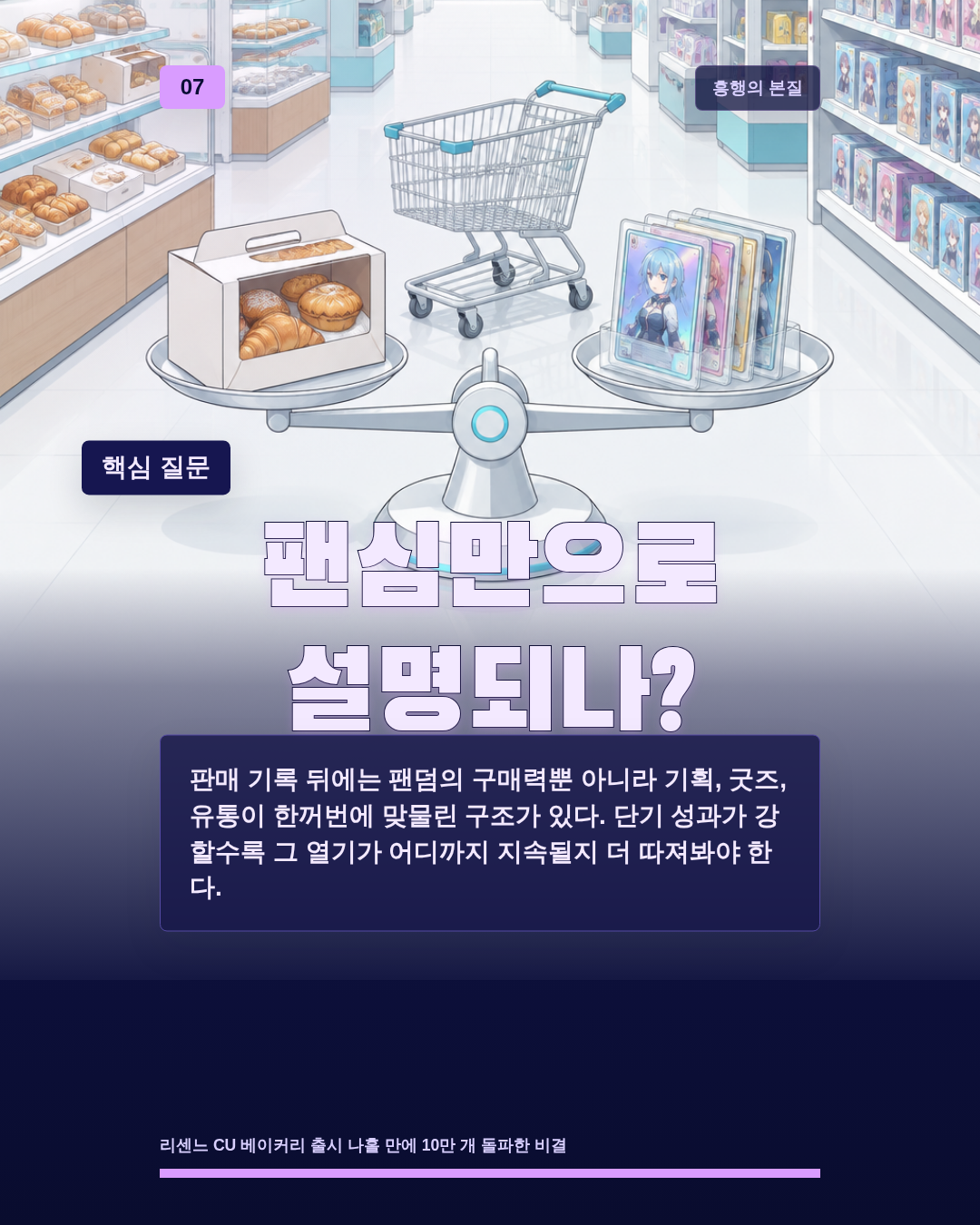 팬심만으로 설명되나?