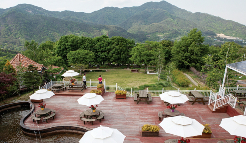 특색있고 아름다운 민간 정원 30선 추천 여행 - 23. 함양 하미앙정원