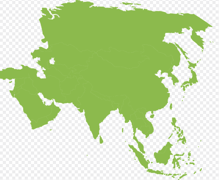 아시아대륙 이미지