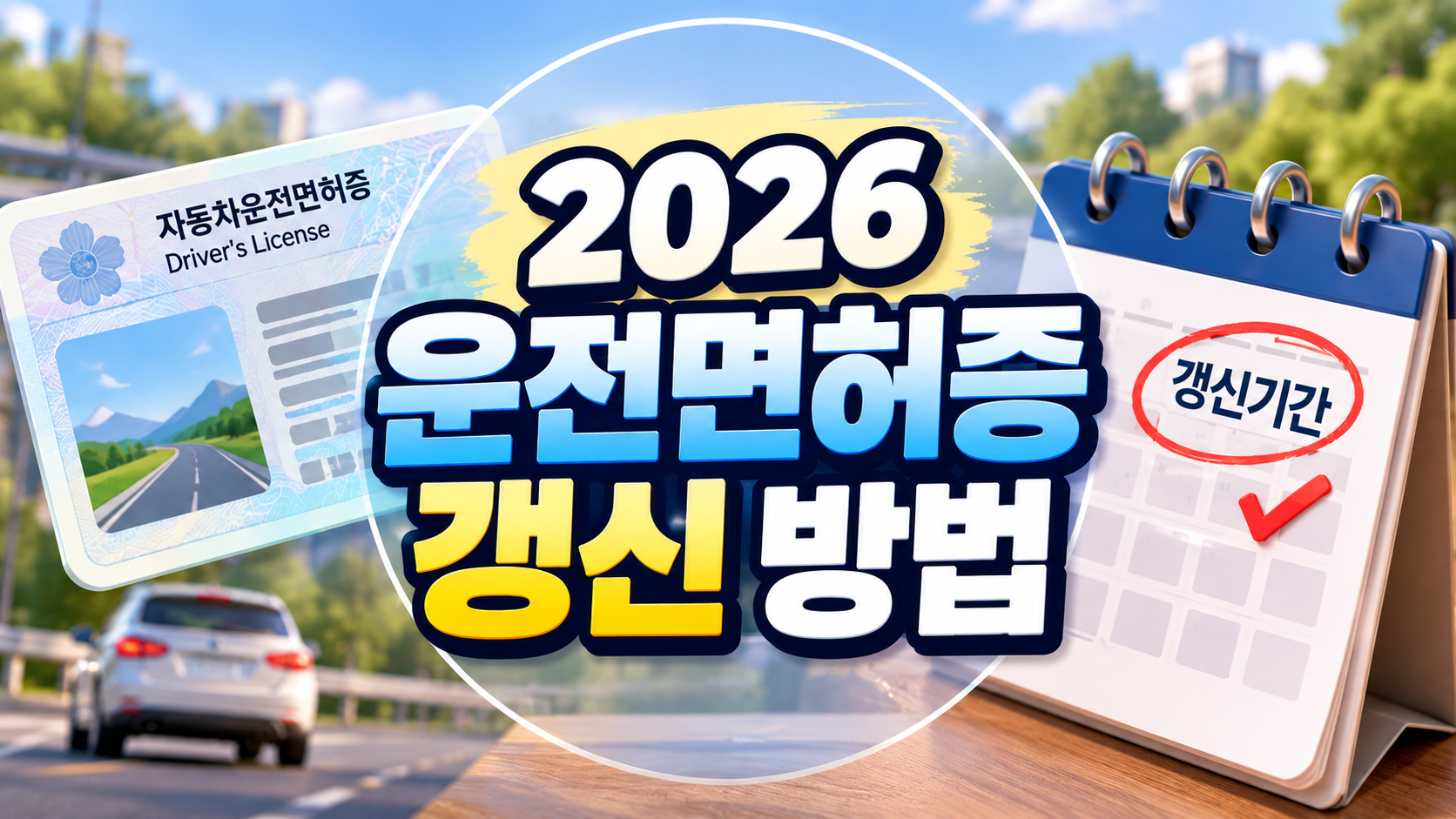 2026 운전면허증 갱신 방법 썸네일