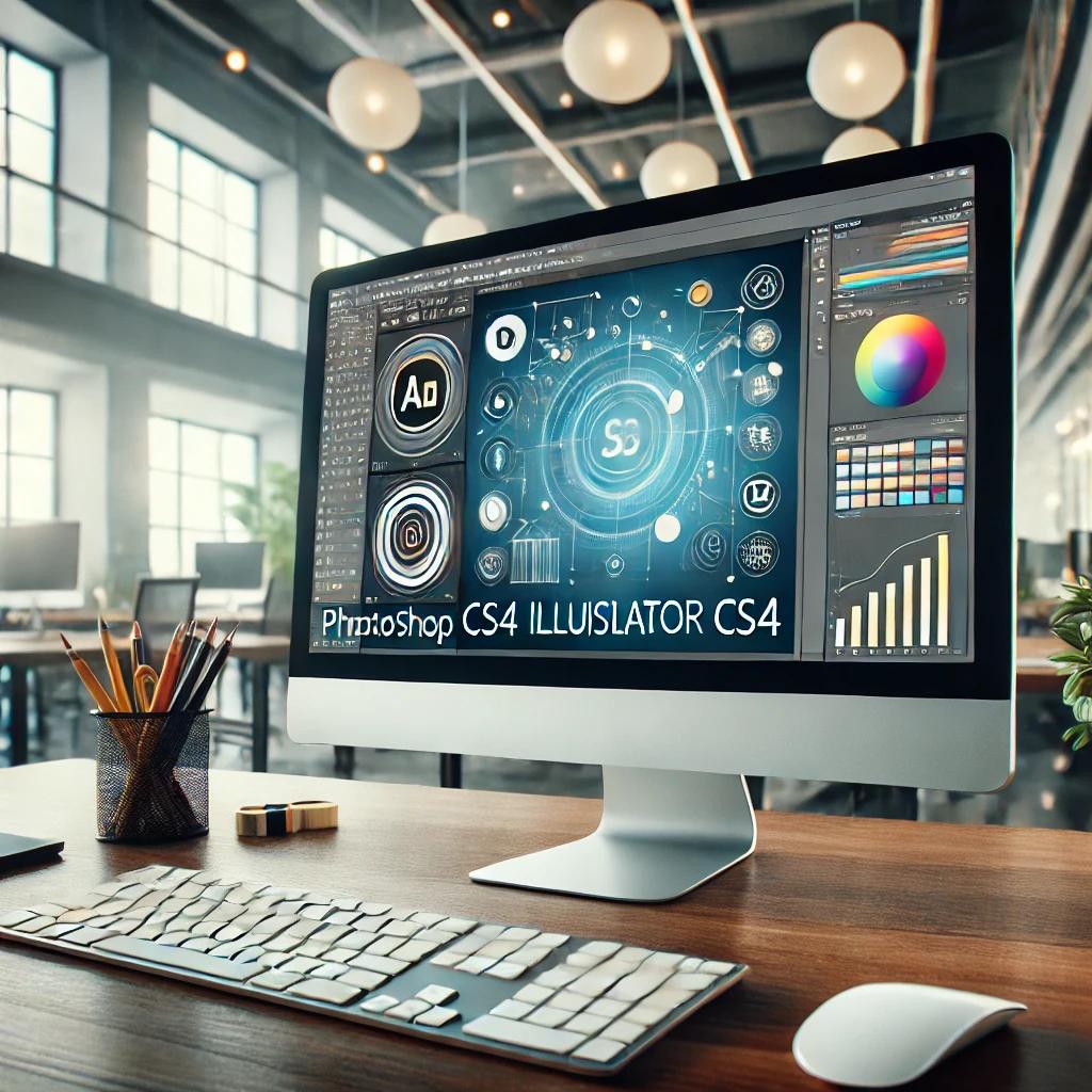 포토샵 CS4 일러스트레이터 CS4