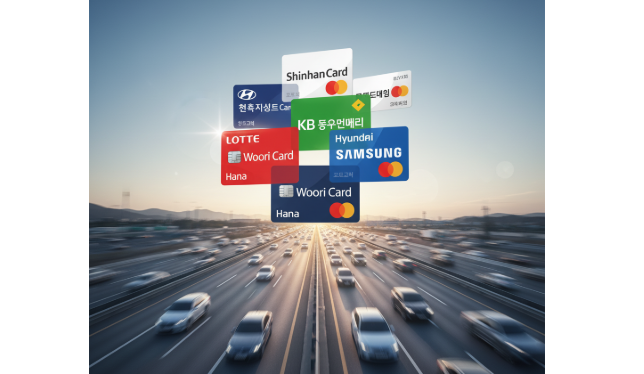 고속도로 통행료 할인 카드 묘사 예시 사진
