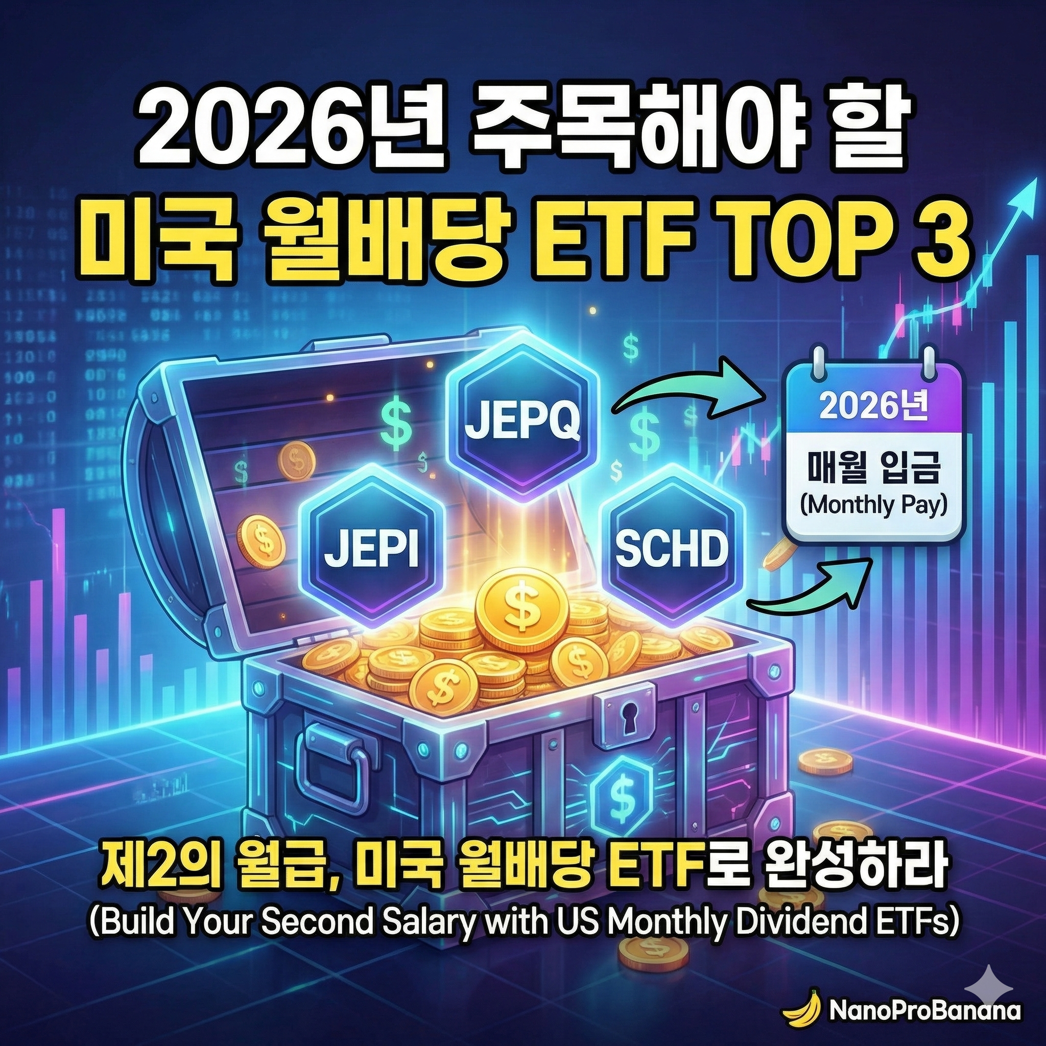 2026년 주목해야 할 미국 월배당 ETF TOP 3 분석