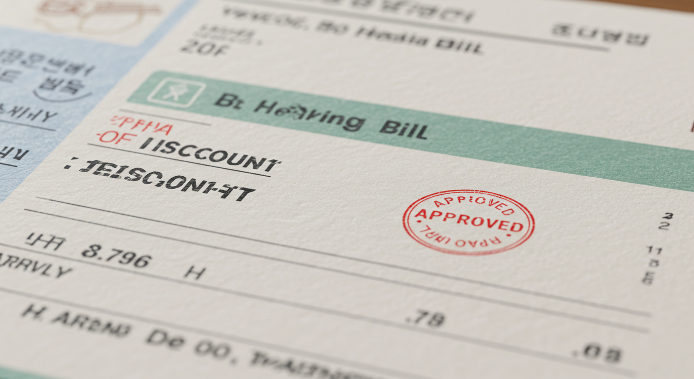 서울 난방비 지원으로 감면된 요금이 표시된 고지서 이미지