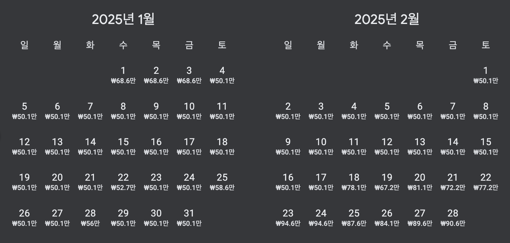 나트랑 항공권