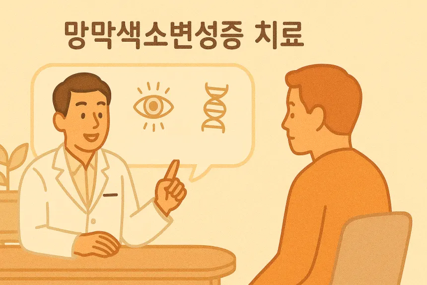 망막색소변성증 치료