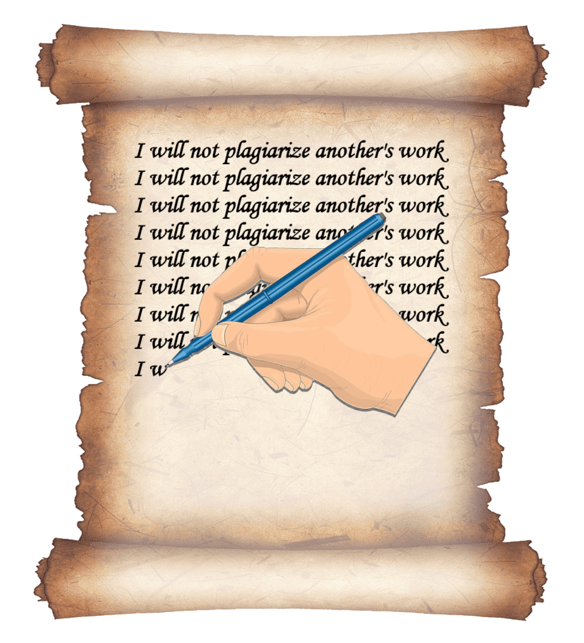 표절, 복사하지, 속임수 이미지