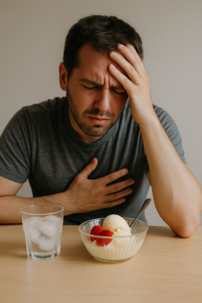 지방간 주의해야 하는 차가운 음식 관련 사진