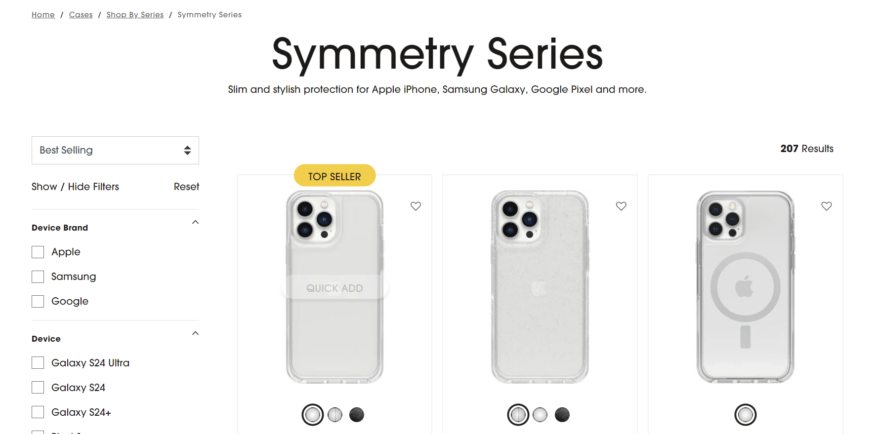 OtterBox Symmetry Series,