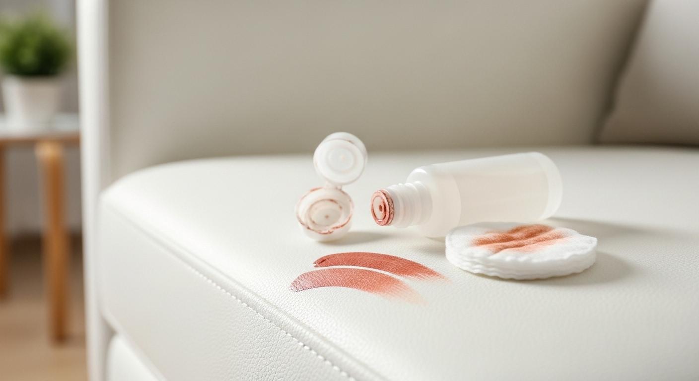 패딩 화장자국 지우기