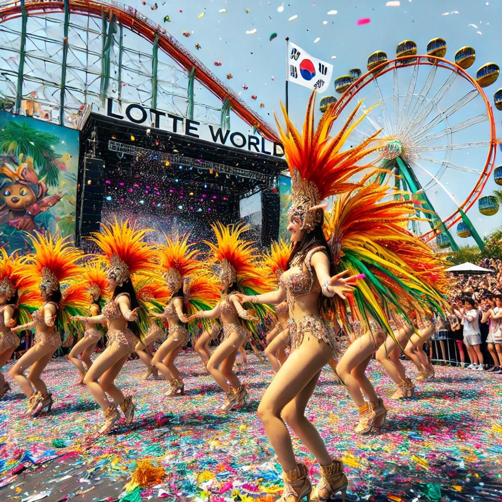 롯데월드쌈바축제