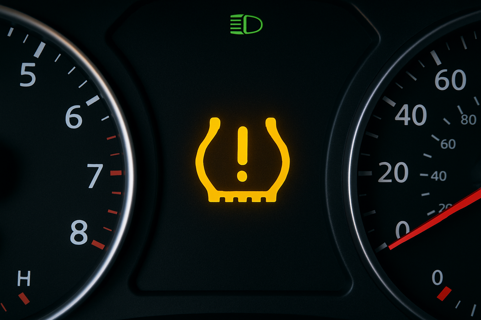 타이어 공기압 경고등 대처법