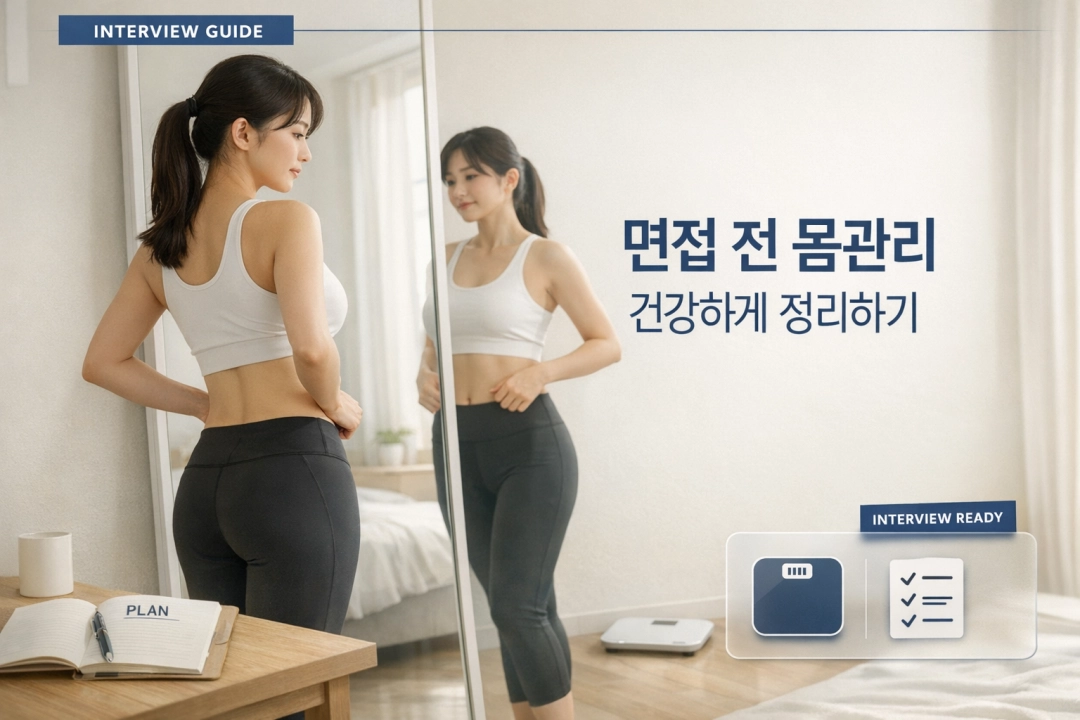 면접 2주 전 5kg 감량 가능할까 현실 다이어트 총정리