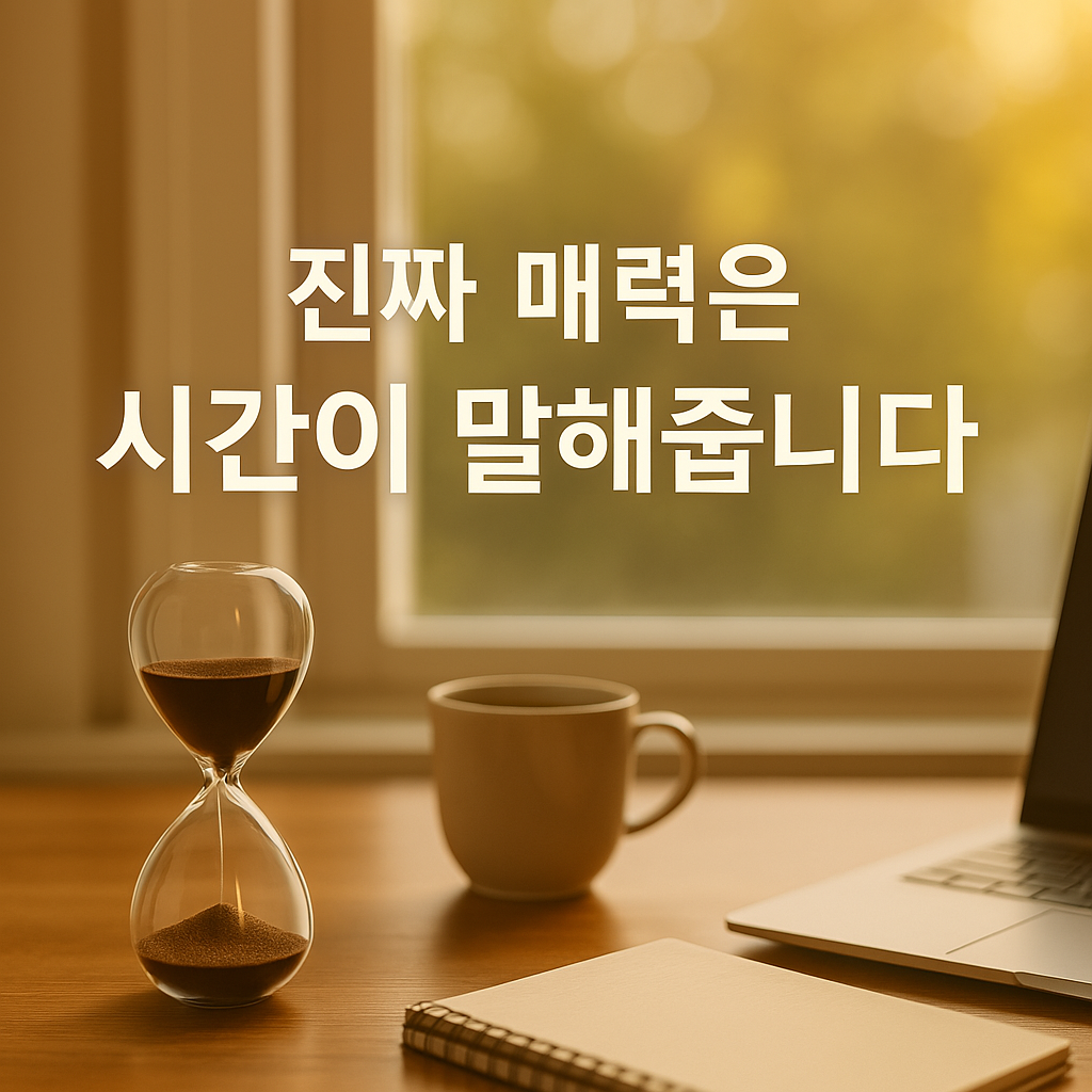 시간이 지날수록 매력 있는 사람의 특징