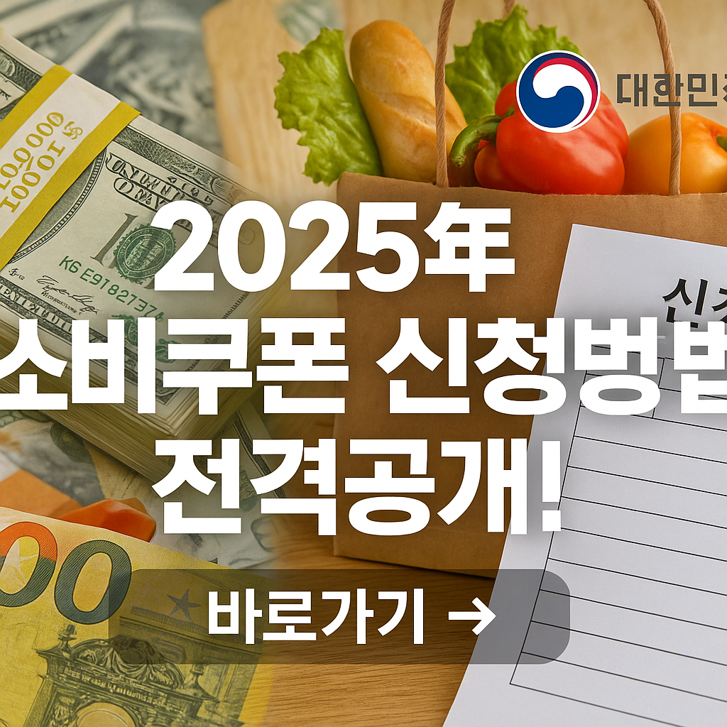소비쿠폰 신청방법
