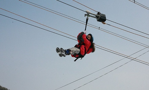 알프스마을_눈썰매장