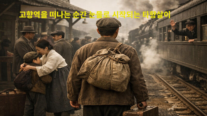 <img src="Leaving-home,a-journey-marked-by-tears.jpg" alt="고향을 떠나는 순간, 눈물로 시작된 타향살이&rdquo;>